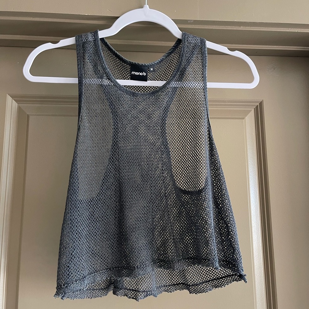 Mesh tank top!